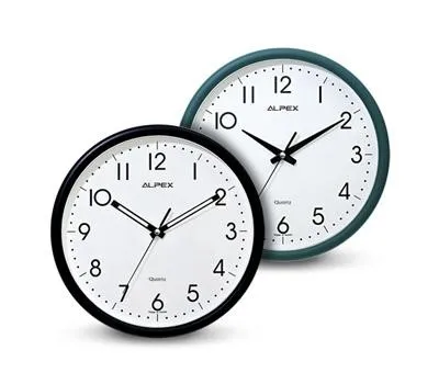 시계 판촉물 추천 많이 받는 업체 4 알펙스무소음벽시계 LW-674