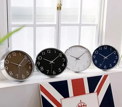 시계 판촉물 고객 반응 분석하는 데이터 활용법 3 무소음메탈프리미엄벽시계280