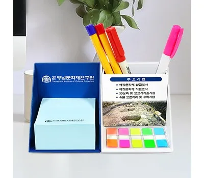 포스트잇 답례품 견적 비교 시 고려해야 할 핵심 요소 2 큐브형 큐브박스 점착메모함