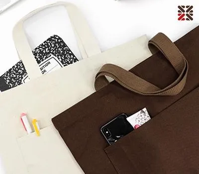 에코백 홍보물 디자인부터 배송까지 원스톱 솔루션 4 투포켓 에코백