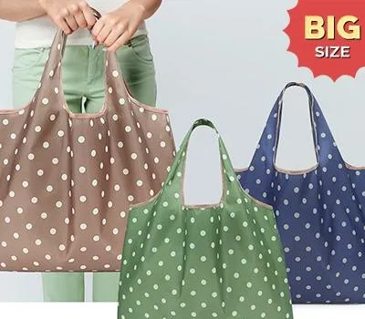 에코백 판촉물 대량 주문 최적의 선택 3 빅도트 장바구니 BIG SIZE