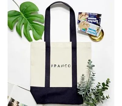 에코백 홍보물 디자인부터 배송까지 원스톱 솔루션 2 주문제작 프랑코 에코백 캔버스백 19번 타입