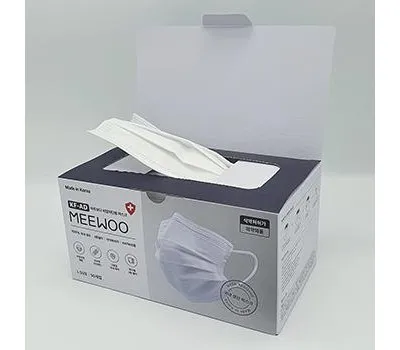 일회용마스크 홍보물 맞춤 제작으로 차별화된 마케팅 실현 2 미우 KF-AD 성인용 비말 차단용 일회용 마스크