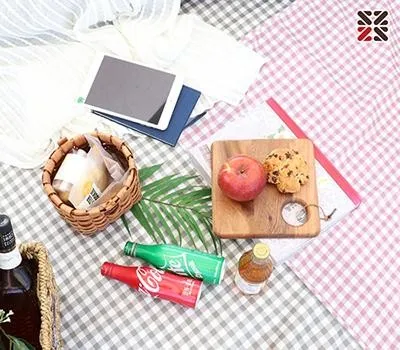 금천구판촉물 우리 동네 베스트 업체 4 경량 피크닉 매트 - 모던체크