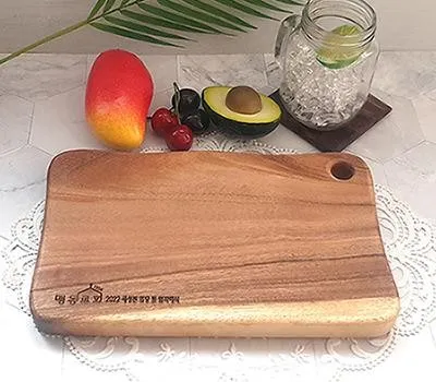 캠핑 판촉물 친환경 소재로 제작하기 2 백야드 레인트리 캠핑 도마