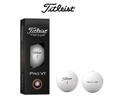 골프용품 홍보물로 고객과의 접점 늘리는 마케팅 전략 4 타이틀리스트 PRO V1 3구 골프공
