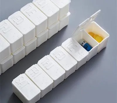 휴대용약통 답례품 제작 시 실용성과 디자인 완벽 조화 3 여행용 휴대 알약 약통 케이스 3TMJ006