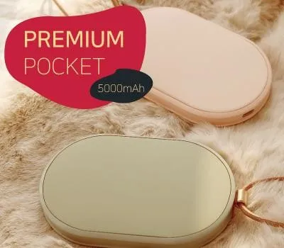 보조배터리 판촉물 품질 좋은 업체 추천 5 프리미엄 포켓 손난로5000mAh