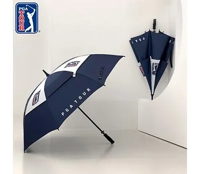 골프우산 기념품 맞춤 제작으로 기업 이미지 업그레이드 4 PGA 80 수동 이중방풍 골프우산