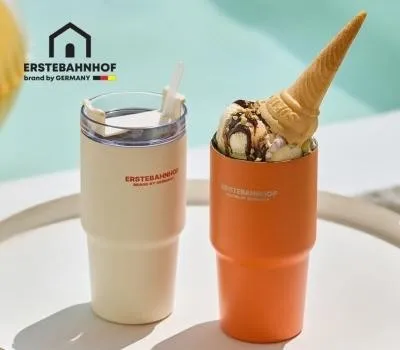 텀블러 판촉물 1개부터 제작 가능한 곳 3 에스테반호프 탠저린 바이브 텀블러 591ml