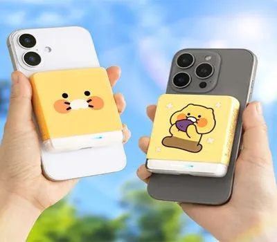 보조배터리 고객이 직접 들고 다니는 최고의 홍보 도구! 3 카카오프렌즈 춘식 맥세이프 보조배터리 5,000mAh