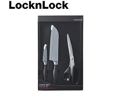 관공서 판촉물 업체별 품질 비교 3 락앤락_305_식과도 가위 3P 세트