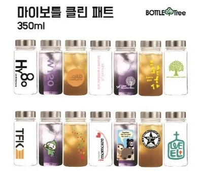 물병 판촉물 개업 선물로 딱! 2 마이보틀 클린 미니 페트 350ml