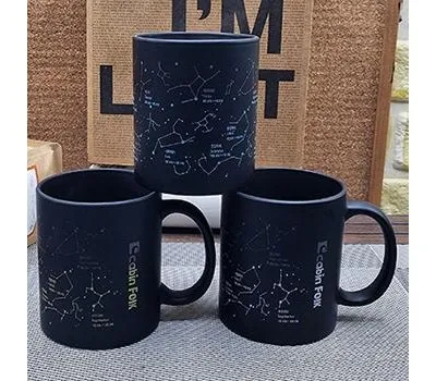 머그컵 판촉물 예산 절약 꿀팁 5 별자리 직선 무광블랙 변색머그컵