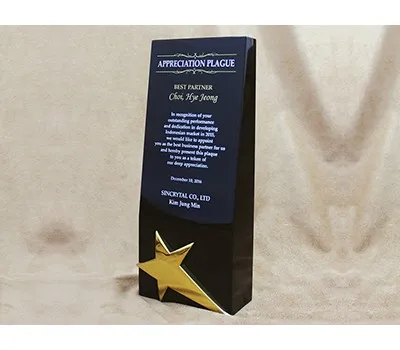 상패 판촉물 명품 수준으로 만들기 5 크리스탈상패