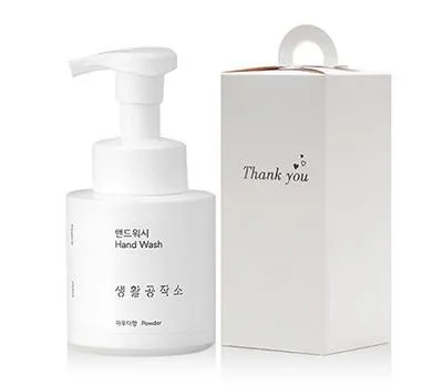청라판촉물 온라인 vs 오프라인 업체 비교 분석 4 생활공작소 핸드워시 파우더향 250ml