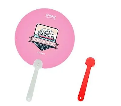남양주판촉물 디자인 샘플 무료로 받는 방법 4 원형 팬시 2컬러 부채