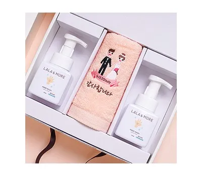 경기판촉물 실패하지 않는 5가지 방법 2 150g타올1개 핸드워시2개 화이트 3P